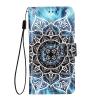 EuoDuo Flip Case for Huawei P20 Lite, PU Leather Wallet Case, Blue Mandala view 1