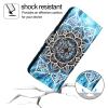 EuoDuo Flip Case for Huawei P20 Lite, PU Leather Wallet Case, Blue Mandala view 2