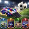 YESHIN Remote-Controlled Soccer Car Toy, 2-Pack, 2.4 GHz RC Stunt Cars with LED Lights, 360° Rotation, Goals and Ball, Ages 6+ view 4