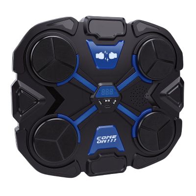 Bnineteenteam Music Boxing Machine, Interactive Electronic Punch Trainer with LED Target Board, Home Fitness Equipment for Adults