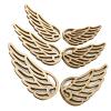 SHYYOULQE 10 Unfinished Wooden Wing Shapes view 1