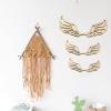 SHYYOULQE 10 Unfinished Wooden Wing Shapes view 2