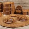 Rattan Coasters with Heat Protection view 4