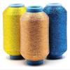 Chunky Knit Chenille Yarn, 520 g, Bright Golden Silk-Metallic Yarn (12) view 2