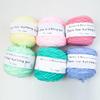 Chunky Chenille Yarn, 100 g, 100 m, 5 mm, 8 Strands, 48 Colors view 3