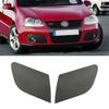 For Golf V MK5 GTI 2003–2009 Front Bumper Headlight Washer Nozzle Cover Caps, Left + Right view 2