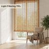 Bamboo Roller Shade Without Drilling view 3