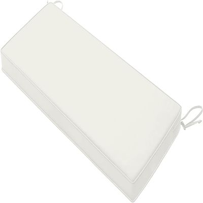 UICMNSI Removable Bench Cushion, Beige, 120 x 45 x 5 cm