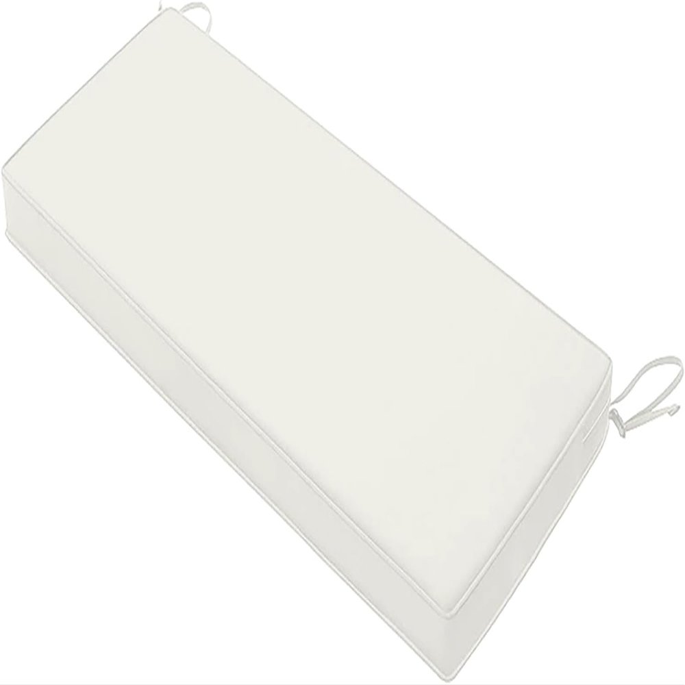 UICMNSI Removable Bench Cushion, Beige, 120 x 45 x 5 cm