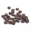 YUEYASHUX 50-Piece 11 mm Snooker/Pool Cue Tip Set, Red Leather, Chestnut Brown view 2