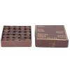 YUEYASHUX 50-Piece 11 mm Snooker/Pool Cue Tip Set, Red Leather, Chestnut Brown view 4