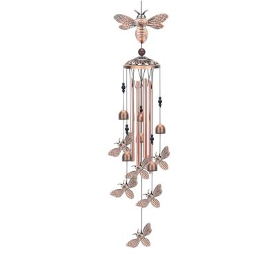 ZKYUCH Animal Wind Chime Decoration, Creative Yard and Garden Decor, Metal Bell Hanging, Gift, Color 19