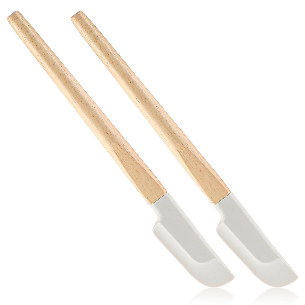 DOPENSPI 2-Piece Small Silicone Spatula Set