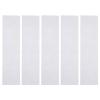 Nanofiber Filter Material, 5 pcs, 20 x 80 cm view 1