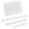 TOAOB 220 pcs 4mm Crystal Beads AB Colors Faceted Beads for Bracelets view 1