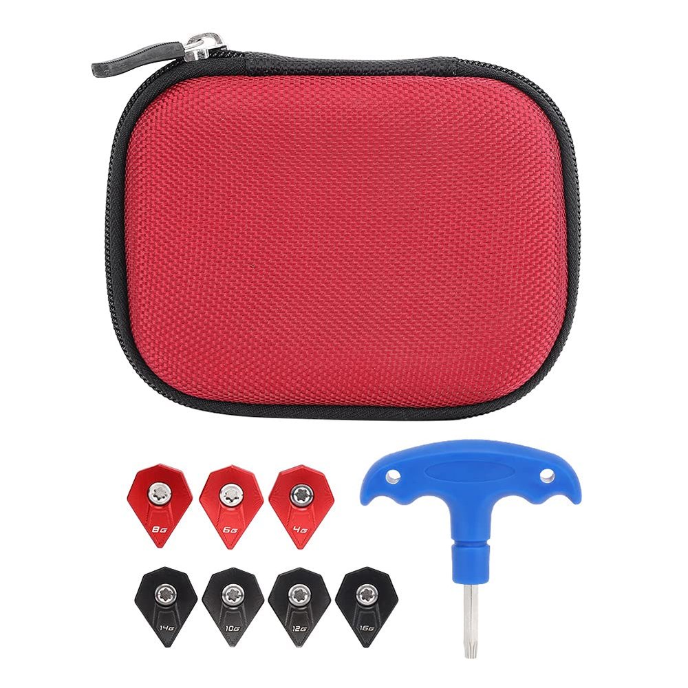 Spryflower Portable Golf Club Head Wrench with 7 Weight Screws