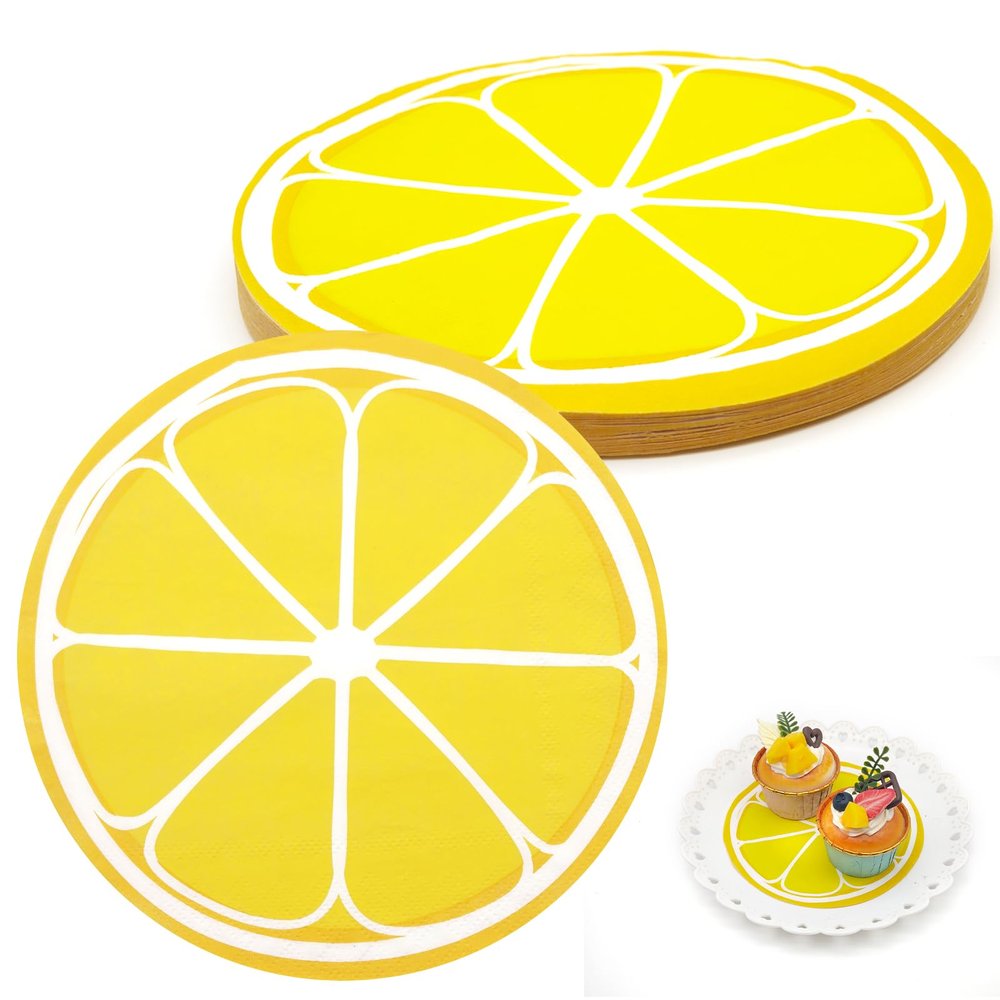 Lemon Napkins, 20 Pack