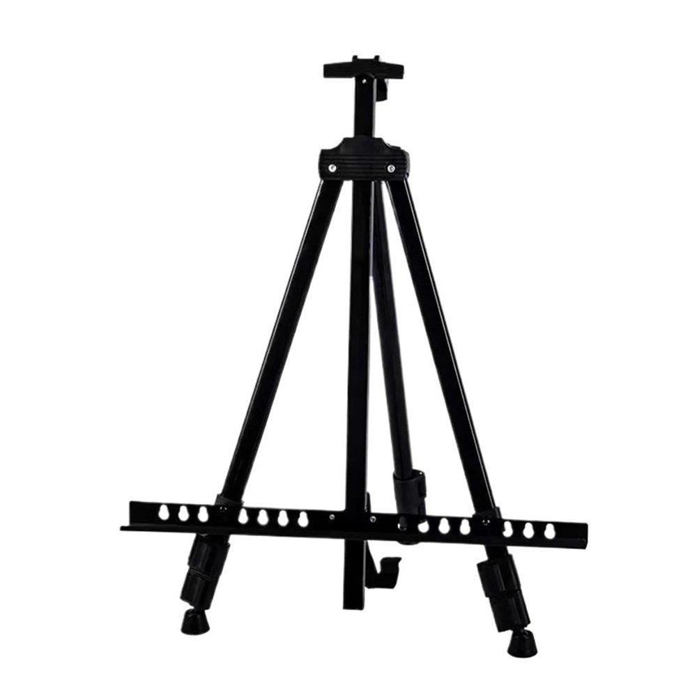 Portable Adjustable Metal Sketch Easel with Shelf and Carrying Bag