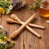 Olive Wood Honey Dipper & Spoon view 2