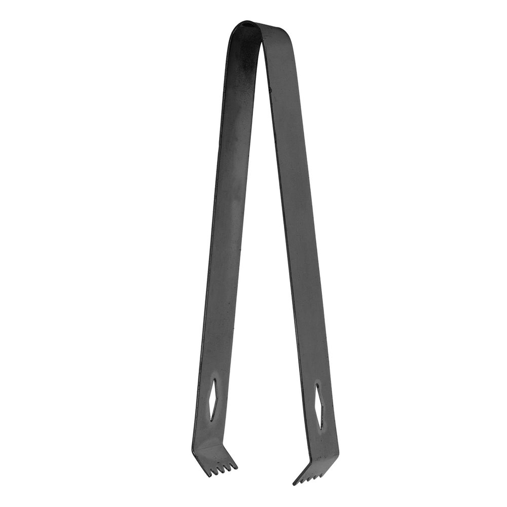 Stainless Steel Ice Tongs with Thick Diamond Design