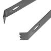 Stainless Steel Ice Tongs with Thick Diamond Design view 3