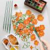 Watercolor Brush Set, Synthetic Nylon Bristles | 6-Piece Multi-Purpose Painting Set view 3