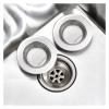 2-Pack Stainless Steel Sink Strainers, Large Basket Drain Catchers for Kitchen Sinks, Rust-Resistant view 1
