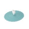 Silicone Lid, Break-Resistant and Reusable with Clip view 2