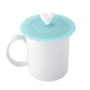 Silicone Lid, Break-Resistant and Reusable with Clip view 3