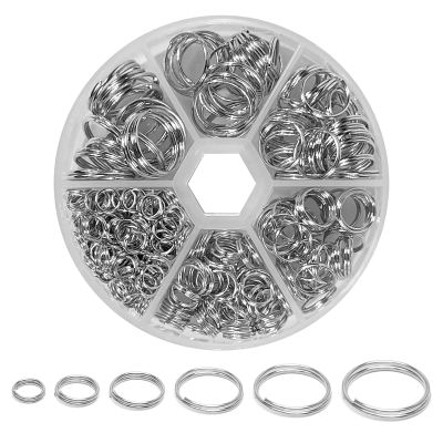 Redamancy 330-Piece Keyring Set, Silver