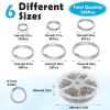 Redamancy 330-Piece Keyring Set, Silver view 2