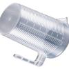 Transparent Measuring Cup with Lid, Large-Capacity Laboratory Beaker for Precise Liquid Measurement (3,500 mL with Lid) view 1