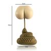Tea Infuser Ball | Innovative Poop Shape Silicone Tea Strainer view 2