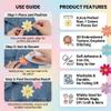 14 Pcs Daisy Iron-On Patches view 4