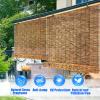 Bamboo Roller Shade for Outdoor Patio view 3