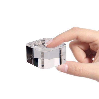 Square Crystal Ball Stand