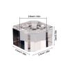 Square Crystal Ball Stand view 4