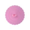 Silicone Cup Covers | Unbreakable, Reusable Silicone Lids with Love Clip view 1