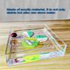 Aquarium Storage Box, Drawer Insert, Photo Prop, Clear Acrylic Display Box (20 x 15 x 10 cm) view 3
