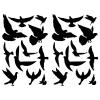 22-Piece Bird Protection Window Stickers view 1