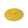 Stylish Silicone Cup Lid with Love Clip view 1