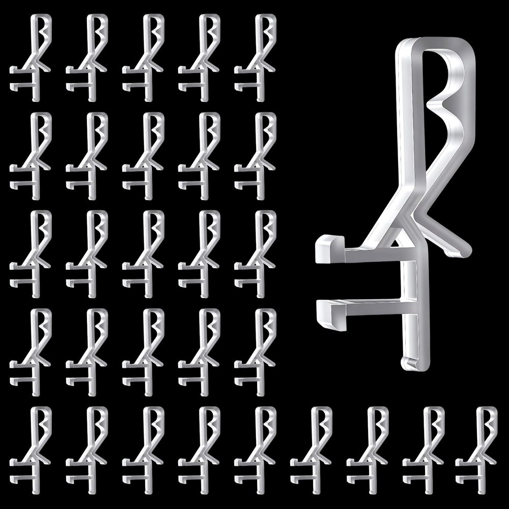 30 Hidden Mounting Clips for Blinds