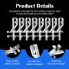 30 Hidden Mounting Clips for Blinds view 3