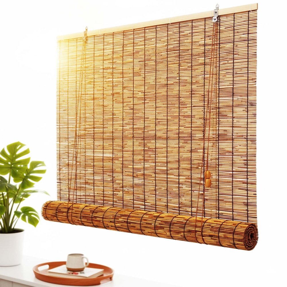 Reed Roller Shade for Windows