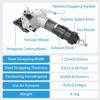 WOTZOV Heavy-Duty Pneumatic Steel Strapping Tool with Tensioning, Cutting and Sealing Functions view 3