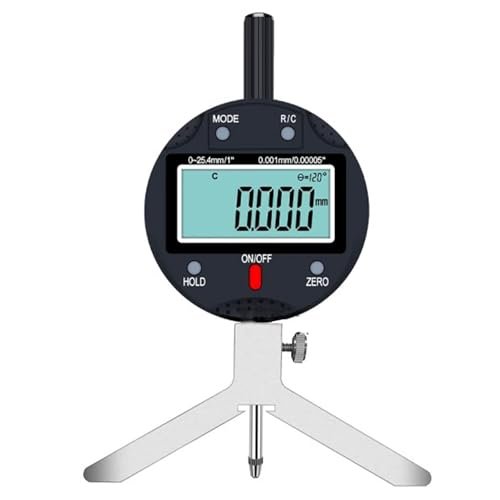 Digital Chamfer Gauge, Electronic Radius Gauge, 90°/120° Dual Jaws, 0.001 mm Precision
