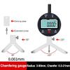Digital Chamfer Gauge, Electronic Radius Gauge, 90°/120° Dual Jaws, 0.001 mm Precision view 2