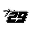 Sticker - Start Number 29 Star view 4