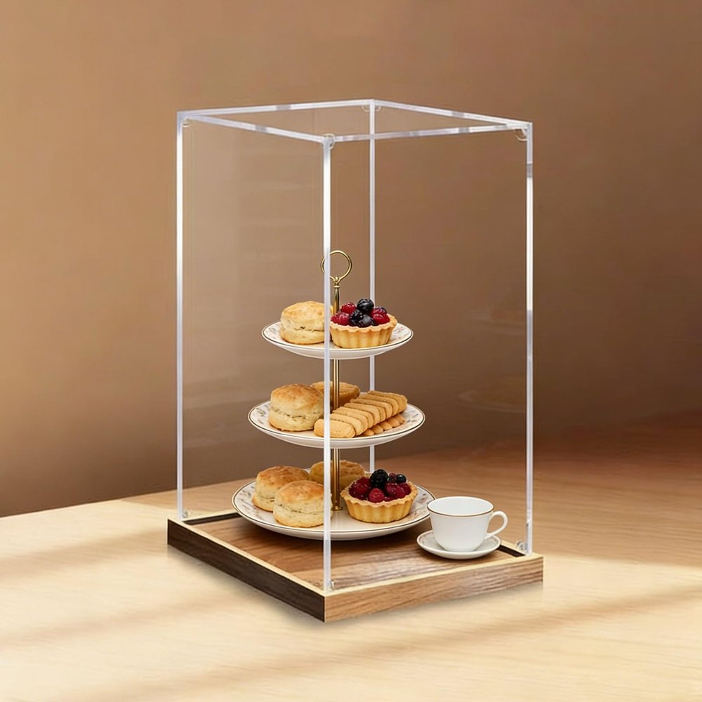 Vibeo Acrylic Display Case, 25 x 25 x 40 cm