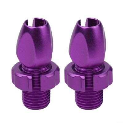 Aluminum Alloy Bike Brake Lever Adjustment Screws M10 - 2 Pack